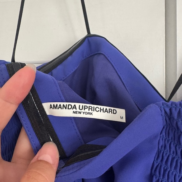 Amanda Uprichard strapless blue/purple mini dress - Picture 6 of 6